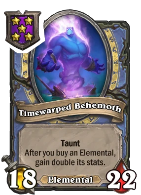 Timewarped Behemoth Card Image