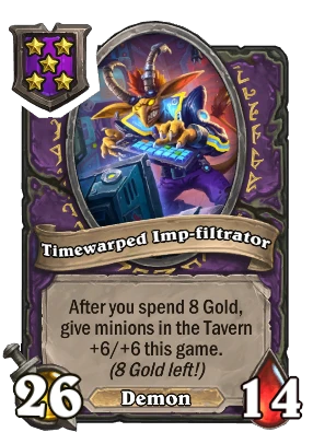 Timewarped Imp-filtrator Card Image