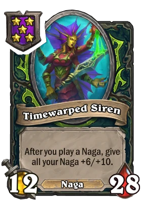 Timewarped Siren Card Image