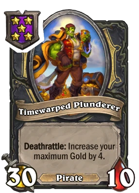 Timewarped Plunderer Card Image