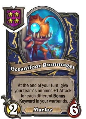 Oceanfloor Rummager Card Image