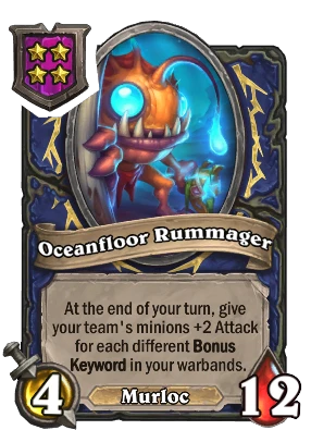 Oceanfloor Rummager Card Image