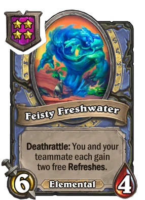 Feisty Freshwater Card Image