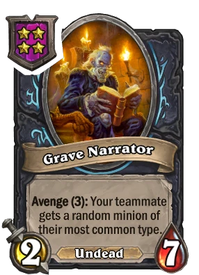 Grave Narrator Card Image