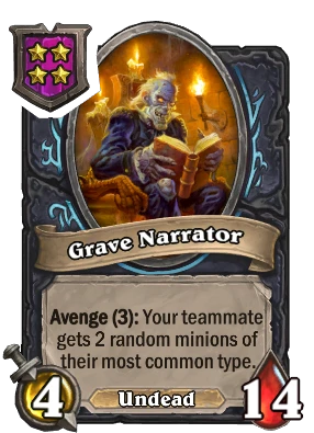 Grave Narrator Card Image