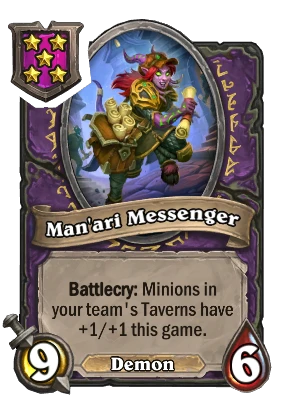 Man'ari Messenger Card Image