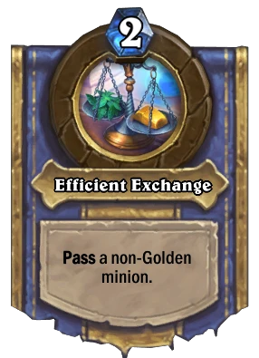 Efficient Exchange Card Image