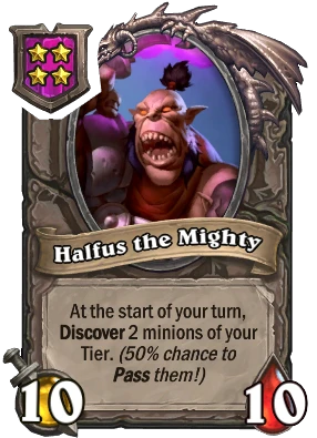 Halfus the Mighty Card Image