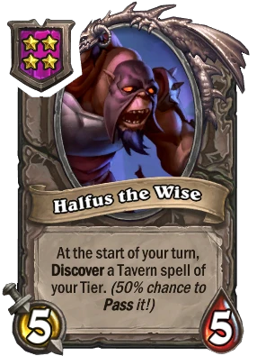 Halfus the Wise Card Image