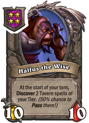Halfus the Wise Card Image