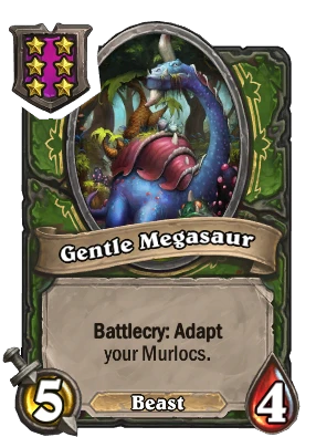 Gentle Megasaur Card Image