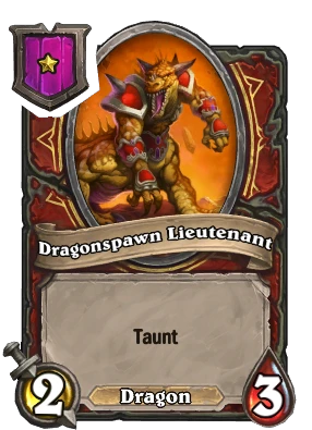 Dragonspawn Lieutenant Card Image