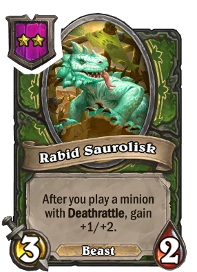 Rabid Saurolisk Card Image