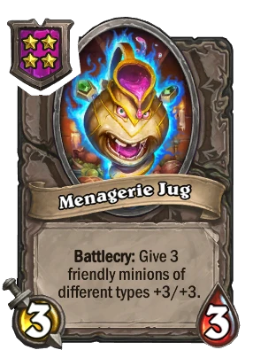 Menagerie Jug Card Image