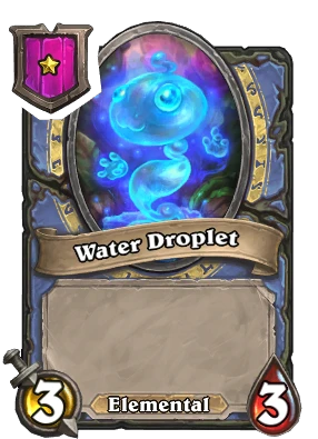 Water Droplet Card Image