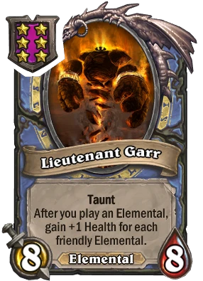 Lieutenant Garr Card Image