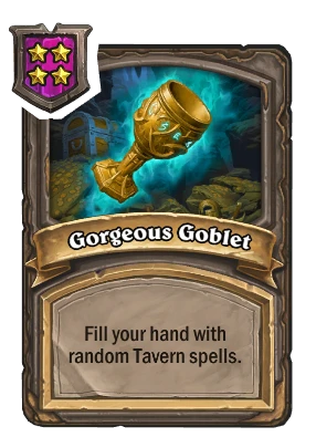 Gorgeous Goblet Card Image