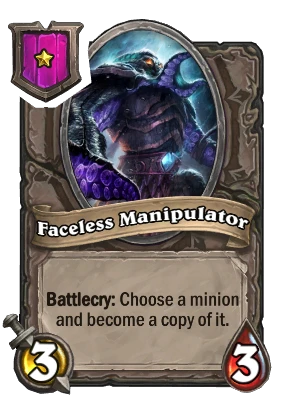 Faceless Manipulator Card Image