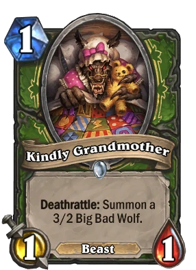Kindly Grandmother Card Image