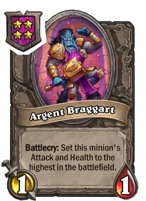 Argent Braggart Card Image