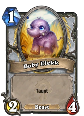 Baby Elekk Card Image