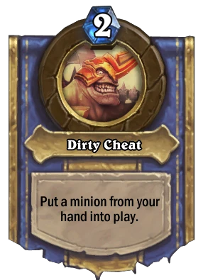 Dirty Cheat Card Image