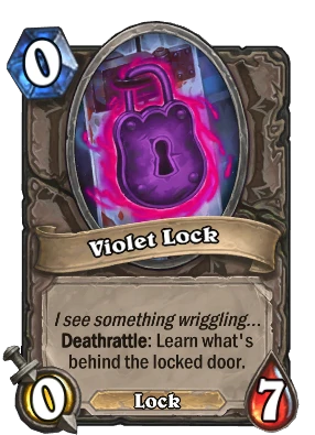 Violet Lock Card Image