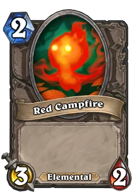 Red Campfire Card Image