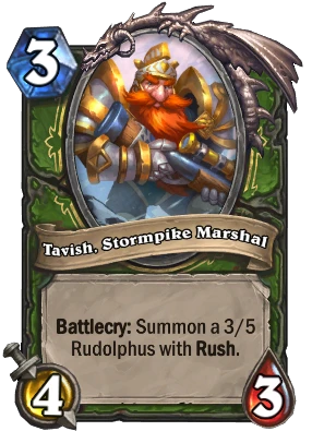 Tavish, Stormpike Marshal Card Image