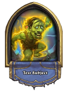 Test Subject Card Image