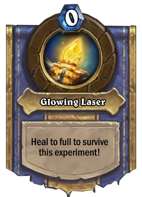 Glowing Laser Card Image
