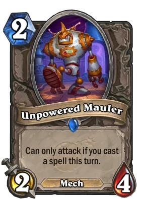 Unpowered Mauler Card Image