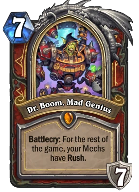 Dr. Boom, Mad Genius Card Image