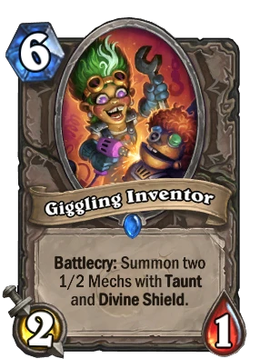 Giggling Inventor Card Image