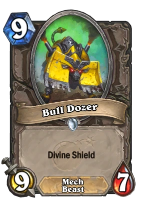 Bull Dozer Card Image