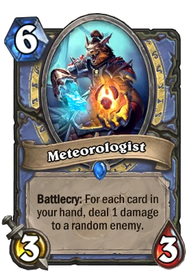 Meteorologist Card Image