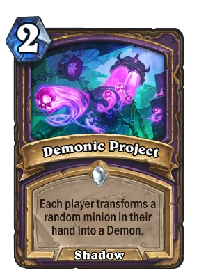 Demonic Project Card Image