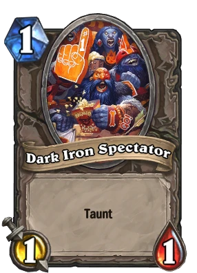 Dark Iron Spectator Card Image
