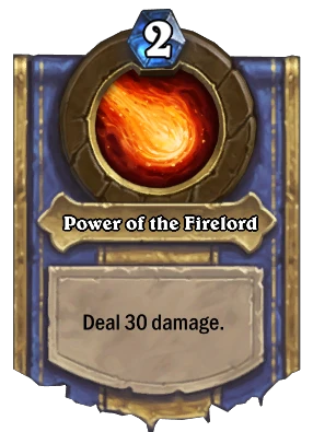Power of the Firelord Card Image