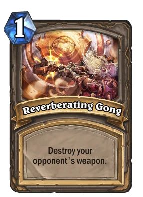 Reverberating Gong Card Image