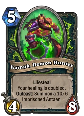 Karnuk, Demon Hunter Card Image