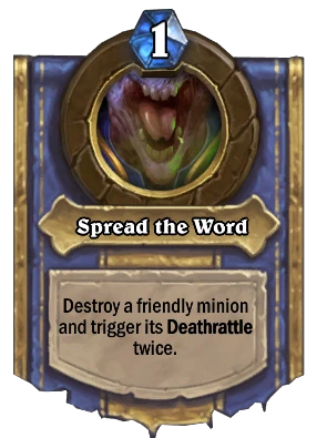 Spread the Word Card Image