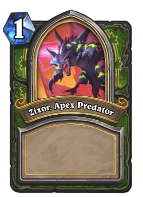 Zixor, Apex Predator Card Image