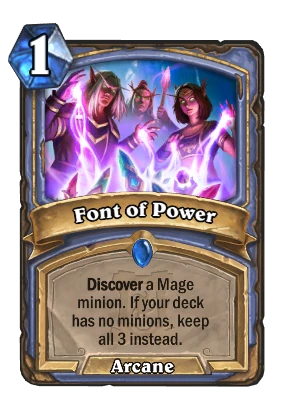 Font of Power Card Image