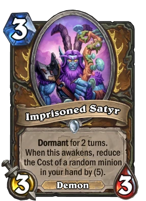 Imprisoned Satyr Card Image