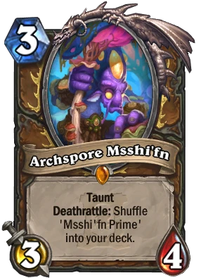 Archspore Msshi'fn Card Image
