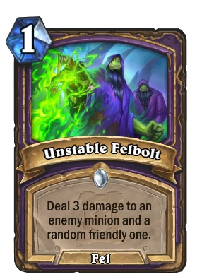 Unstable Felbolt Card Image