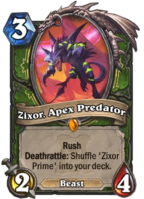Zixor, Apex Predator Card Image