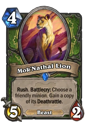 Mok'Nathal Lion Card Image