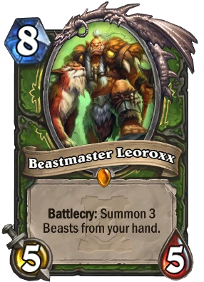 Beastmaster Leoroxx Card Image